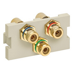 A/V RCA Jacks & Insert Modules