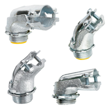 Armored/Metal Clad Cable Angle Connector